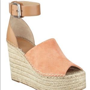 *Like New* Marc Fisher Wedge Espadrille Suede
